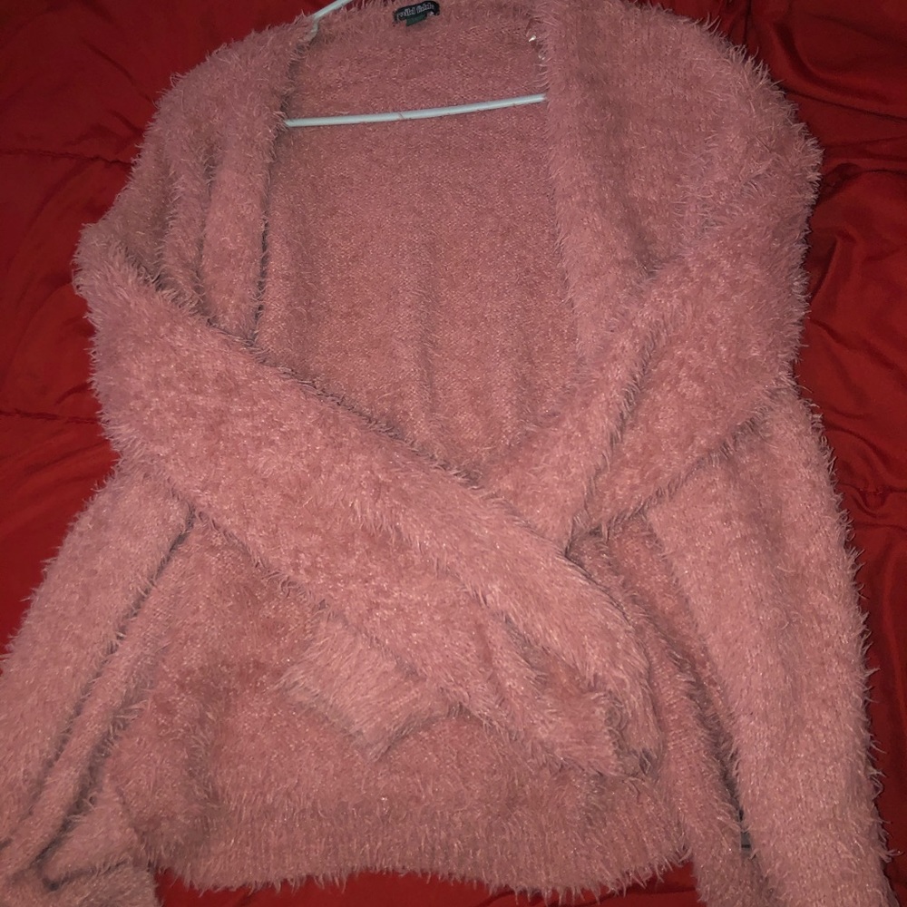 Fuzzy sweater
